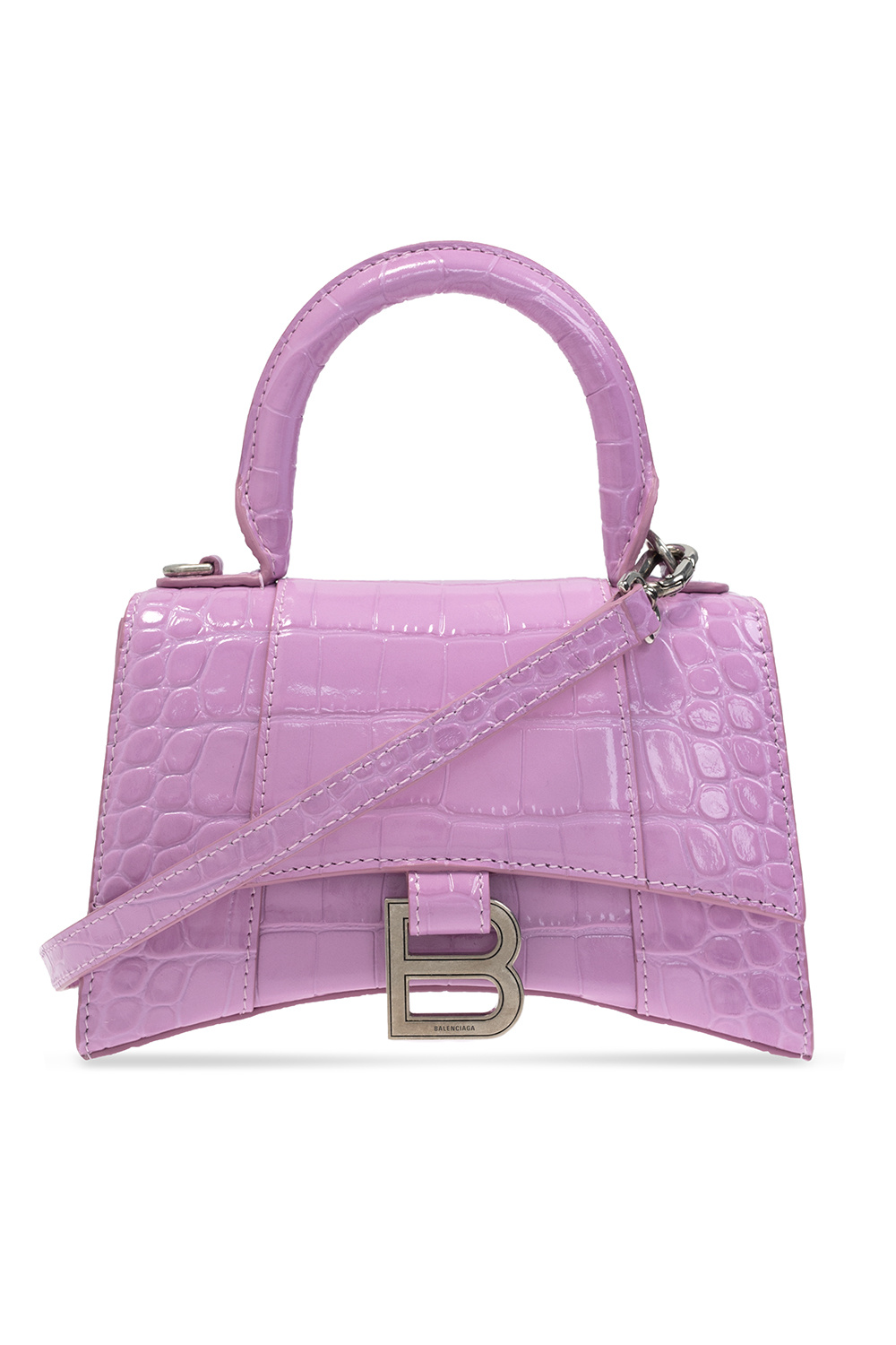 Purple 'Hourglass XS' shoulder bag Balenciaga - Vitkac Australia